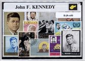 J.F. Kennedy – Luxe postzegel pakket (A6 formaat) - collectie van verschillende postzegels van J.F. Kennedy – kan als ansichtkaart in een A6 envelop. Authentiek cadeau - kado - ges
