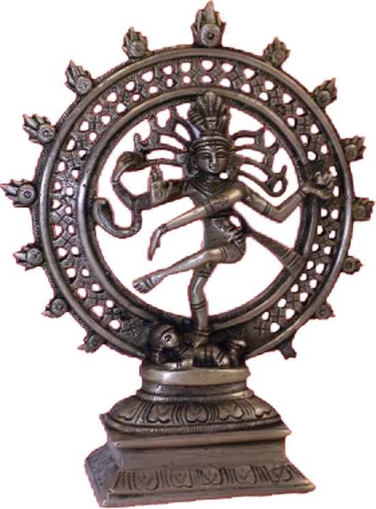 Shiva Nataraj laiton 1 couleur - 20 cm - 1020 g