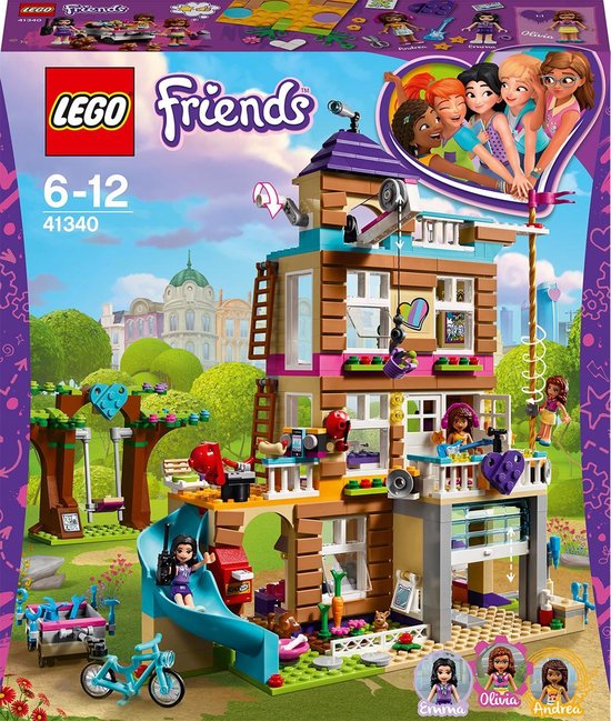 LEGO Friends Vriendschapshuis - 41340 | bol.com