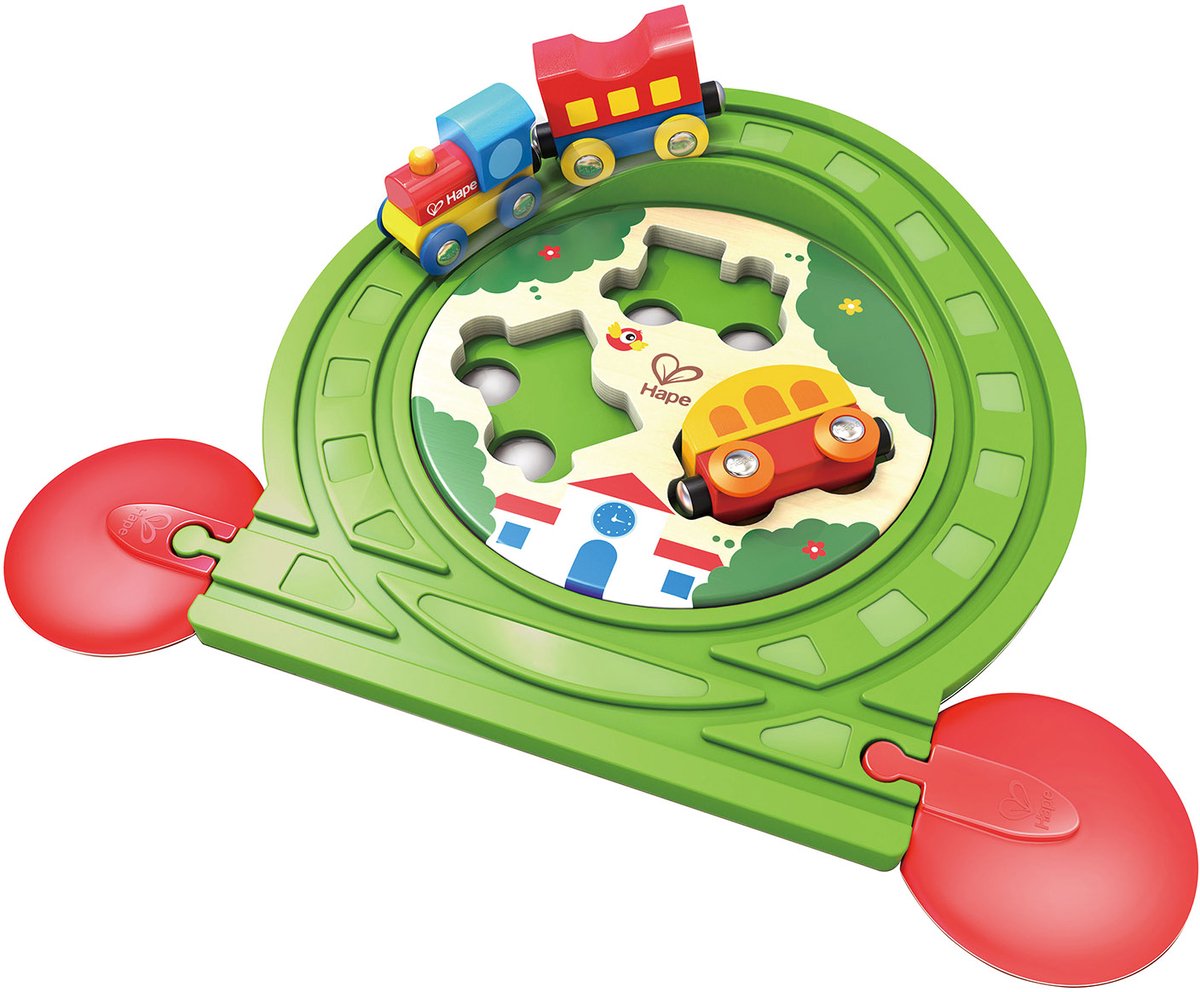 Hape Spoorwegpuzzel E3819