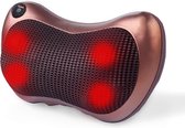 MassageKussen - Zinaps Shiatsu Massage Kussen met Infrarood Heat Function Massage en 4 3D Roterende Massagekoppen voor Neck Shoulder Back Electric Neck Massager voor Car Office Home (WK 02128