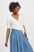 Vila Vest Vifenoma 2/4 Sleeve Cardigan 14065423 Cloud Dancer Dames Maat - S