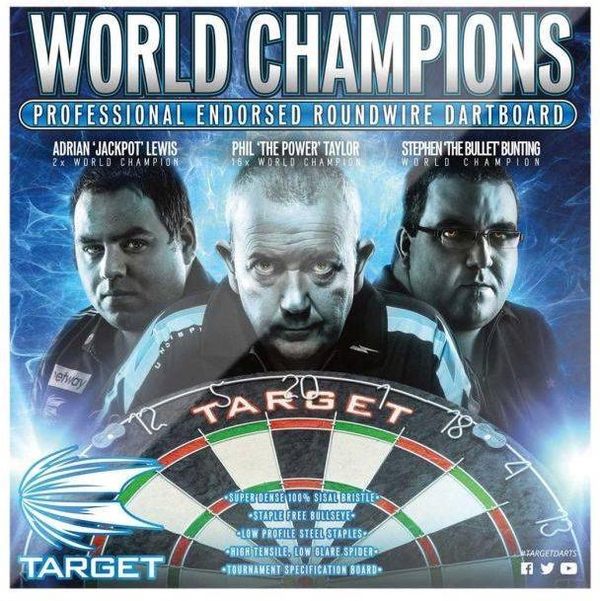 Target World Champions - Starters Dartbord