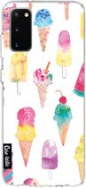 Casetastic Samsung Galaxy S20 4G/5G Hoesje - Softcover Hoesje met Design - Ice Creams Print