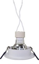 LED Inbouwspot Wit 5,5W | Rond | 70 mm | Dimbaar - 2700K - Warm wit (827)