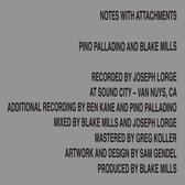 Blake Mills Pino Palladino - Notes With Attachments (CD)
