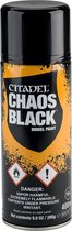Citadel Spray Chaos Black Spuitbus - Zwart