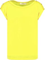 DEELUXE T-shirt met juwelen bijzonderheden LYSE Yellow