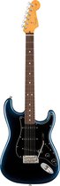 Fender American Pro II Stratocaster Dark Knight RW - Elektrische gitaar - blauw