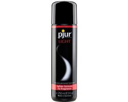 Pjur Light Glijmiddel - 250 ml - Waterbasis - Vrouwen - Mannen - Smaak - Condooms - Massage - Olie - Condooms - Pjur - Anaal - Siliconen - Erotisch