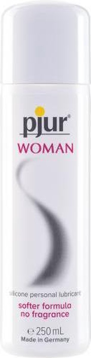 Goedkoopste Pjur Woman Glijmiddel Op Siliconenbasis - 250 ml - Waterbasis - Vrouwen - Mannen - Smaak - Condooms - Massage - Olie - Condooms - Pjur - Anaal - Siliconen - Erotisch