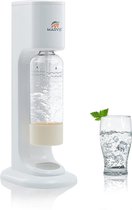 sodastream -dapu soda maker mousserende water minerale water bubble machine voor kitchen aid aid (white, 16 x 29 x 45 cm) - (WK 02123)