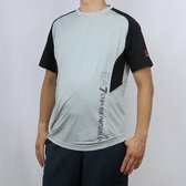 Emporio Armani EA7 T-Shirt - Ventus 7 - Lichtgrijs - Maat XXL