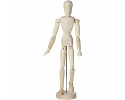 foto van Creotime Model Man Hout 30 Cm