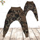 Baggy sweatpant bloem 6 -s&C-110/116-Broek