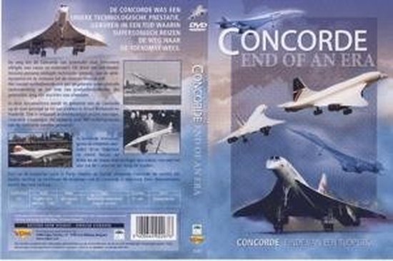 Cover van de film 'Hoogtepunten Uit De Luchtvaart - Concorde Einde Van Een Tijdperk'