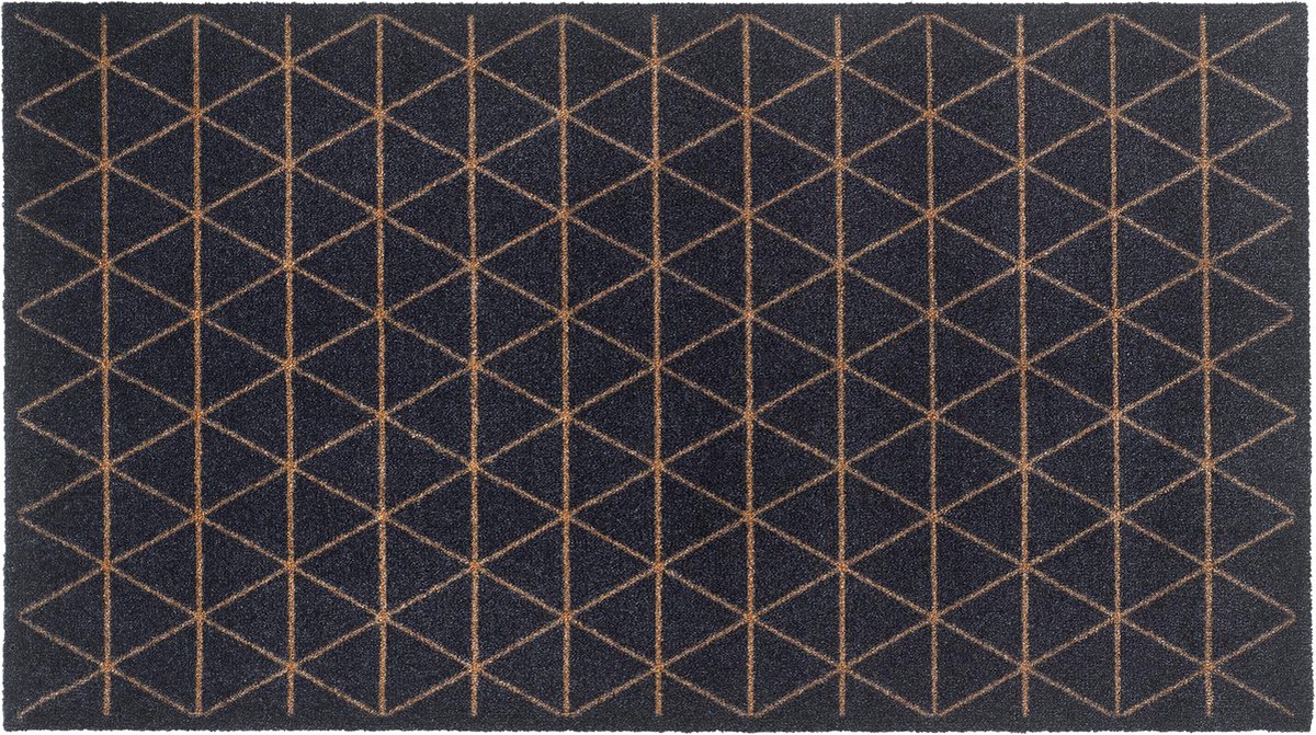 MD Entree - Design mat - Universal - Triangle Copper - 67 x 120 cm