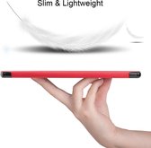 Tablet hoes geschikt voor Lenovo Tab K10 (10.3 Inch) - Tri-Fold Book Case - Rood