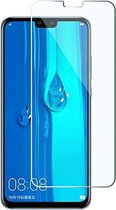Case2go - Screenprotector voor Huawei Y9 2019 - Tempered Glass - Case Friendly - Transparant