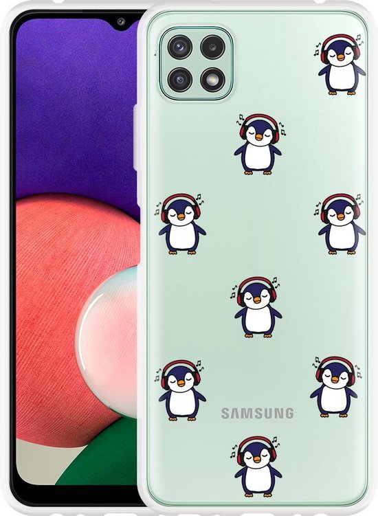 Coque Samsung Galaxy A22 5G Chillin comme un pingouin | bol.com