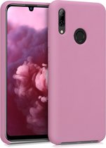 kwmobile telefoonhoesje voor Huawei P Smart (2019) - Hoesje met siliconen coating - Smartphone case in Mulberry
