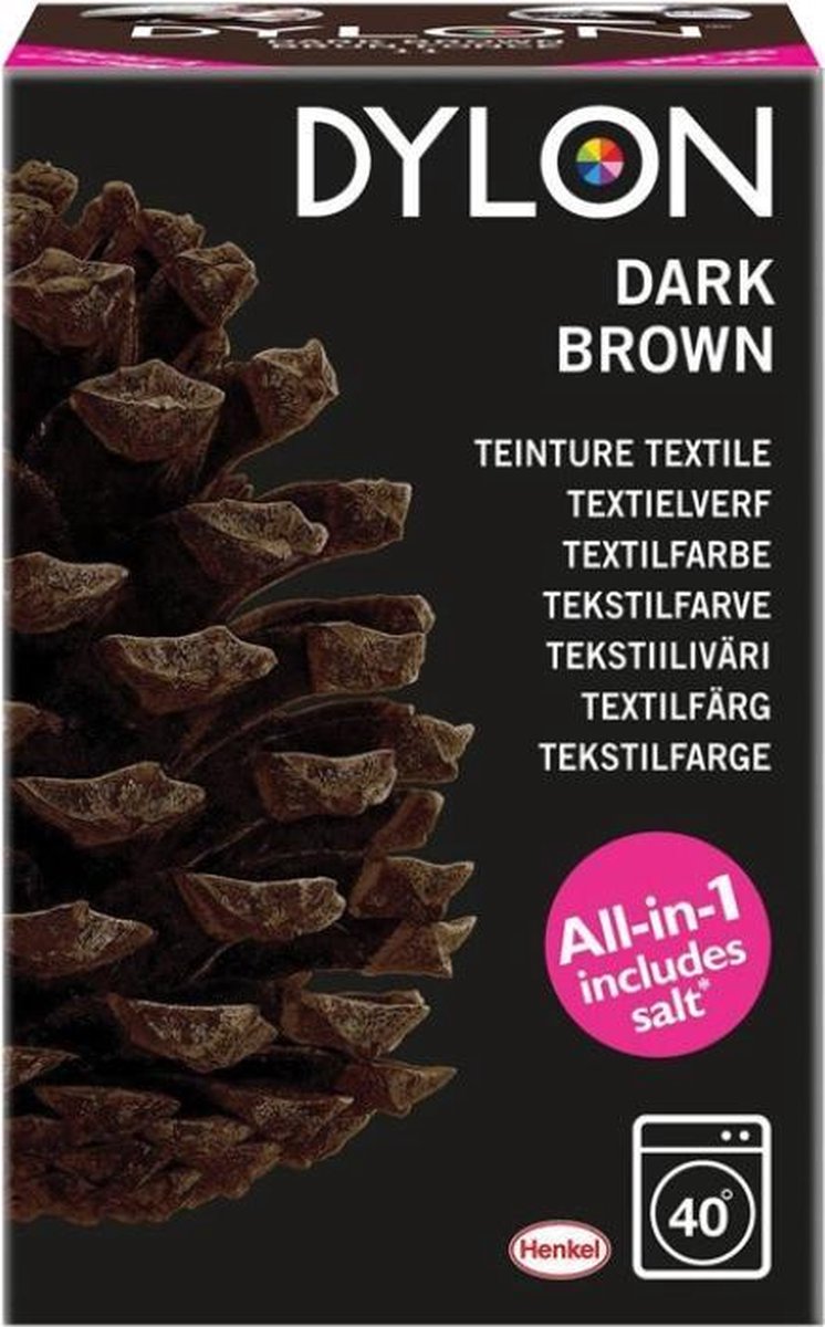 Dylon Textielverf Dark Brown | bol