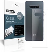 dipos I 2x Pantserfolie mat compatibel met LG K71 Achterkant Beschermfolie 9H screen-protector (expres kleiner dan het glas omdat het gebogen is)