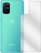 dipos I 6x Beschermfolie helder compatibel met OnePlus 8T Achterkant Folie screen-protector (expres kleiner dan het glas omdat het gebogen is)