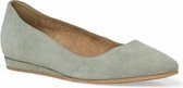 Tamaris Dames Ballerina 1-1-22118-26 771 groen smal Maat: 39 EU