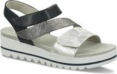 Jana Dames Sandaal 8-8-28264-26 890 blauw H-breedte Maat: 36 EU