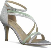 Tamaris Dames Sandaaltje 1-1-28327-26 986 zilver smal Maat: 38 EU