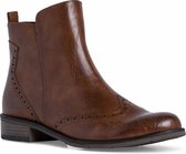 Marco Tozzi Dames Chelseaboot 2-2-25347-27 300 bruin F-breedte Maat: 41 EU