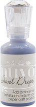 Nuvo Jewel drops - Steel Blauw