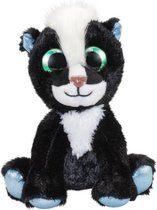 knuffel Lumo Skunk Stinky zwart 15 cm