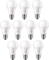 10 stuks Philips LED lamp E27 12.5W 6500K Mat Niet dimbaar