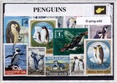 Pinguins – Luxe postzegel pakket (A6 formaat) : collectie van verschillende postzegels van pinguins – kan als ansichtkaart in een A6 envelop - authentiek cadeau - kado - geschenk - kaart - Sphenisciformes - vetganzen - noordpool - vogel - watervogels