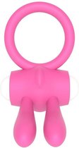 Vibrating Cockring Power Clit Pink