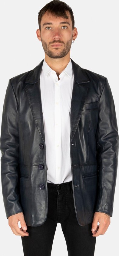 Leather Hype Veste en cuir en Leather Hype Veste Homme Taille 4XL | bol.com