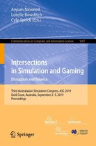 Communications in Computer and Information Science 1067 - Intersections in Simulation and Gaming: Disruption and Balance