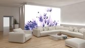 Floral Pattern Photo Wallcovering