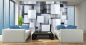 Abstract Squares Modern Photo Wallcovering