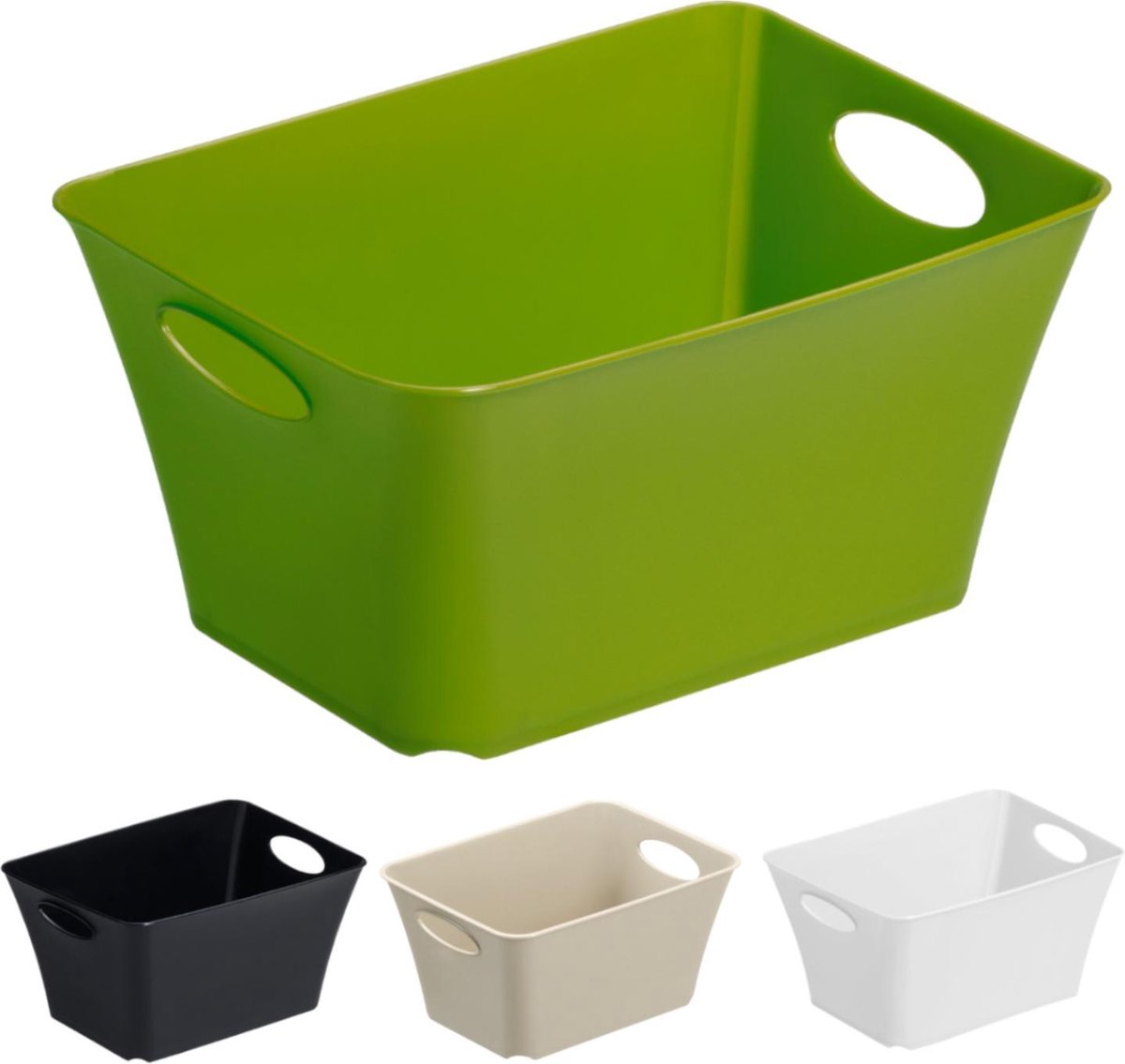 Rotho opbergbox LIVING 1,5 l (18 x 13 x 9 cm) groen