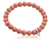 Zinzi Charms rek-armband one-size oranje parels CH-A20K