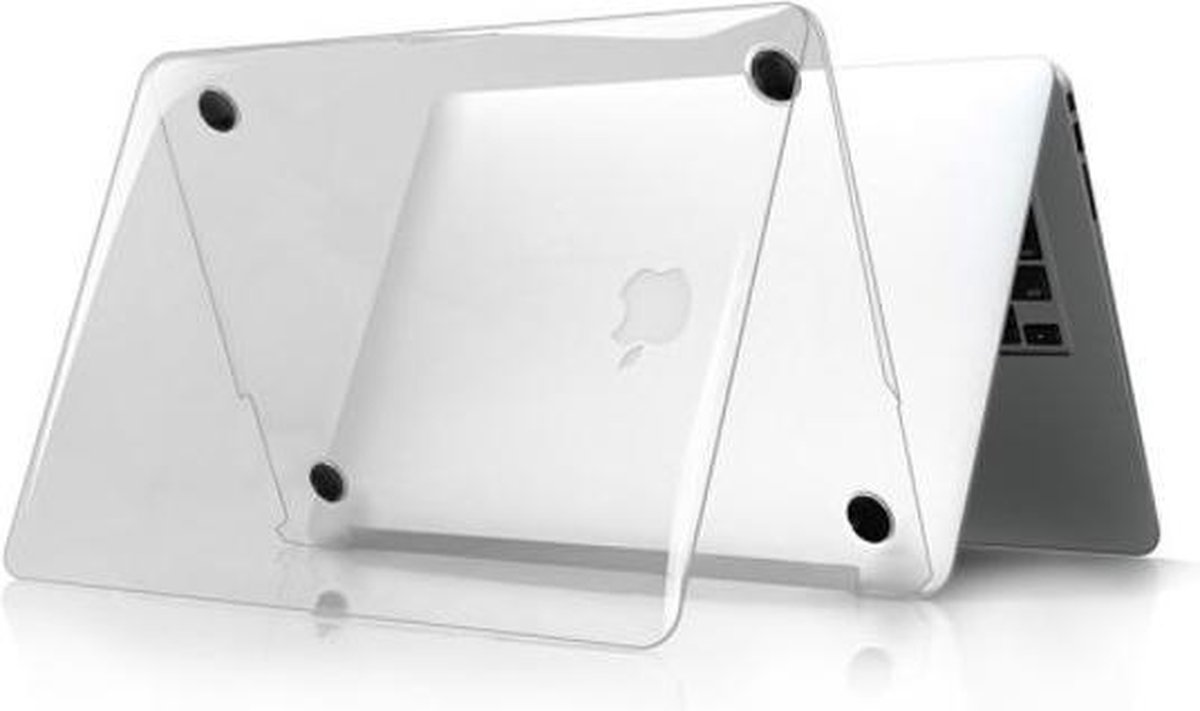 Ultra Thin Hard Case Cover Anti-scratch voor Apple MacBook Pro 16 inch Touch Bar (Model: A2141) - Transparant