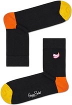 Happy Socks Banana Embroidery Half Crew Socks, Maat 41/46