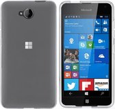 Hoesje CoolSkin3T TPU Case voor Microsoft Lumia 650 Transparant Wit