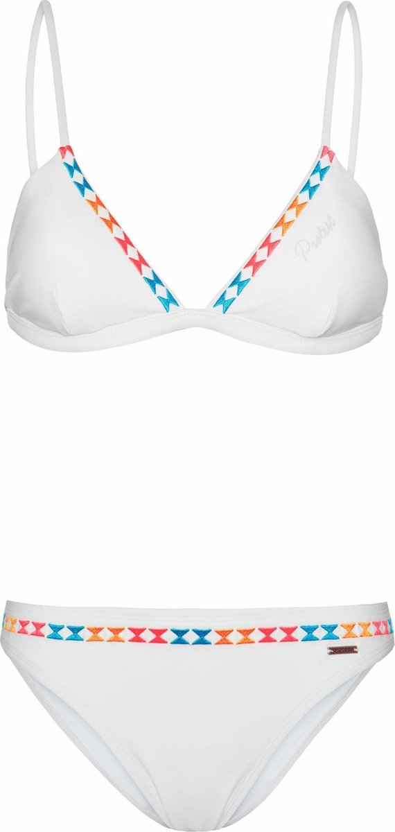 Protest Lovino triangel bikini dames /40 Wit