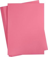 Gekleurd Karton, A2 420x600 mm, antiek roze, 100 vellen