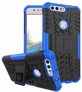 Honor 8 - Schokbestendige Back Cover Blauw