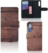 Xiaomi Mi 9 SE Book Style Case Old Wood